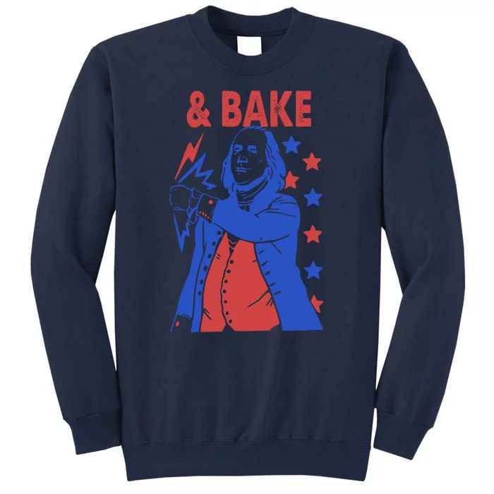 And Bake Shake And Bake Couples Matching 4th Of July Tall Sweatshirt