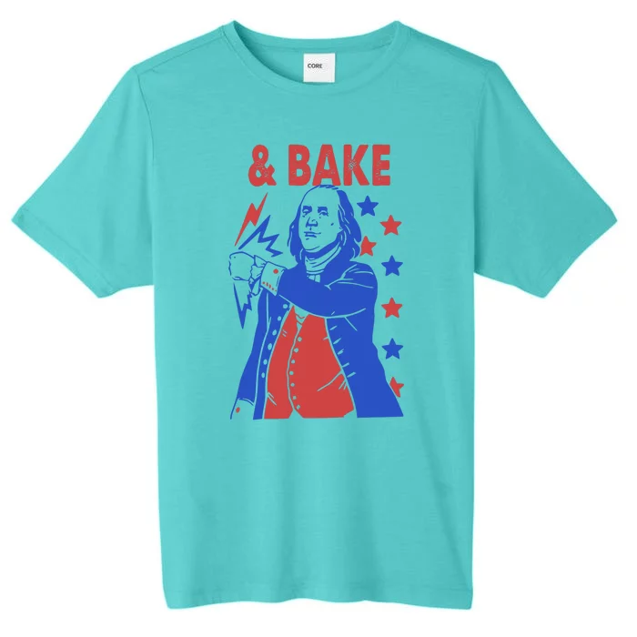 And Bake Shake And Bake Couples Matching 4th Of July ChromaSoft Performance T-Shirt