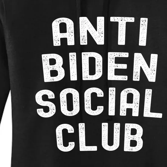 Anti Biden Social Club Women's Pullover Hoodie