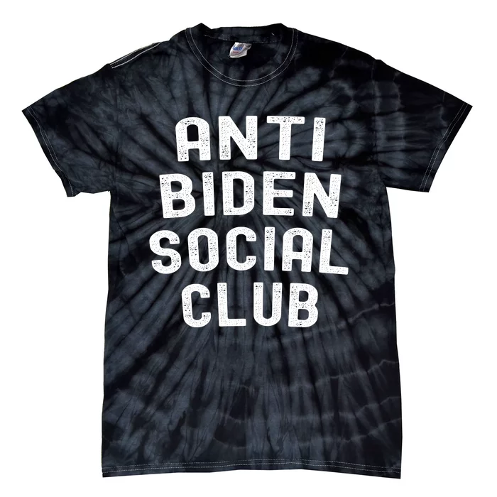 Anti Biden Social Club Tie-Dye T-Shirt