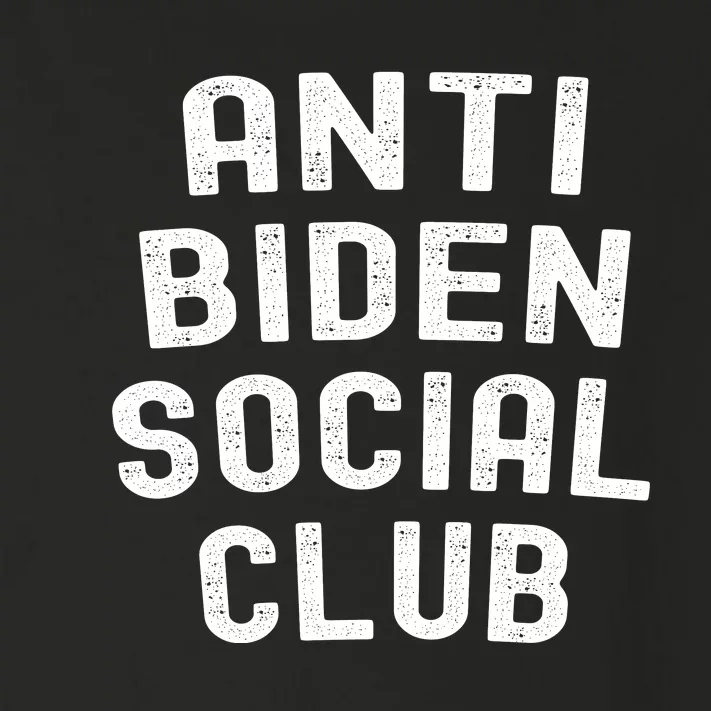 Anti Biden Social Club Toddler Long Sleeve Shirt