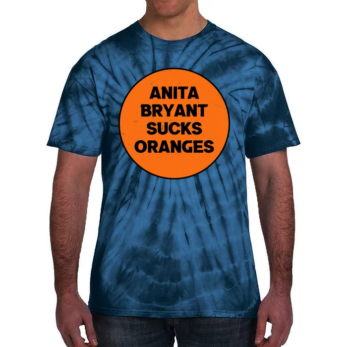 Anita Bryant Sucks Oranges Tie-Dye T-Shirt