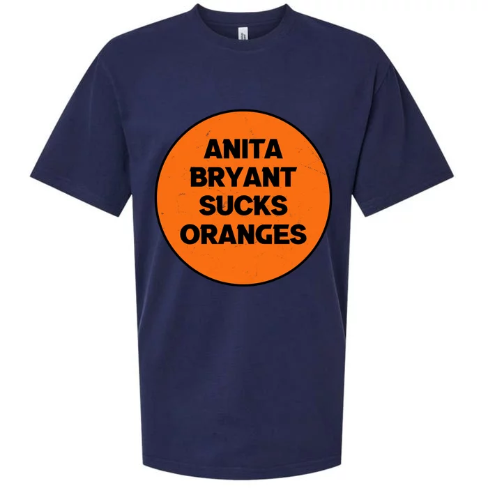 Anita Bryant Sucks Oranges Sueded Cloud Jersey T-Shirt