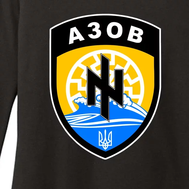 Azov Battalion Support Ukraine Military Womens CVC Long Sleeve Shirt