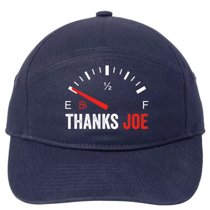 Anti Biden Shirt Thanks Joe Gas Prices Protest 7-Panel Snapback Hat