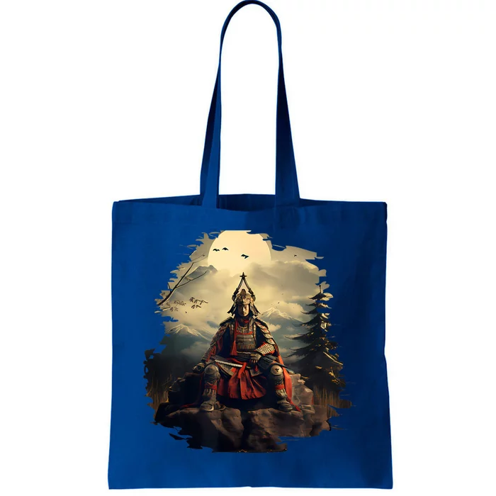 Anchor Blue Samurai Tote Bag