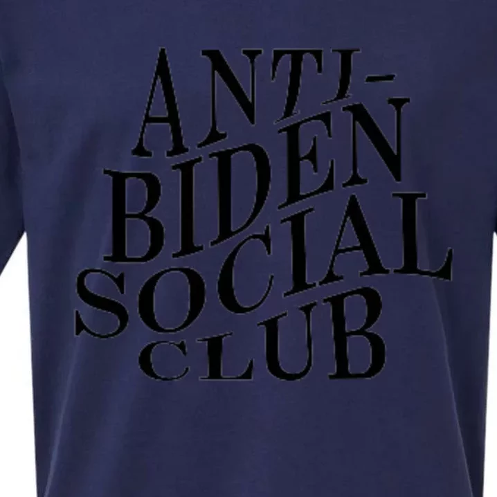 Anti Biden Social Club Sueded Cloud Jersey T-Shirt