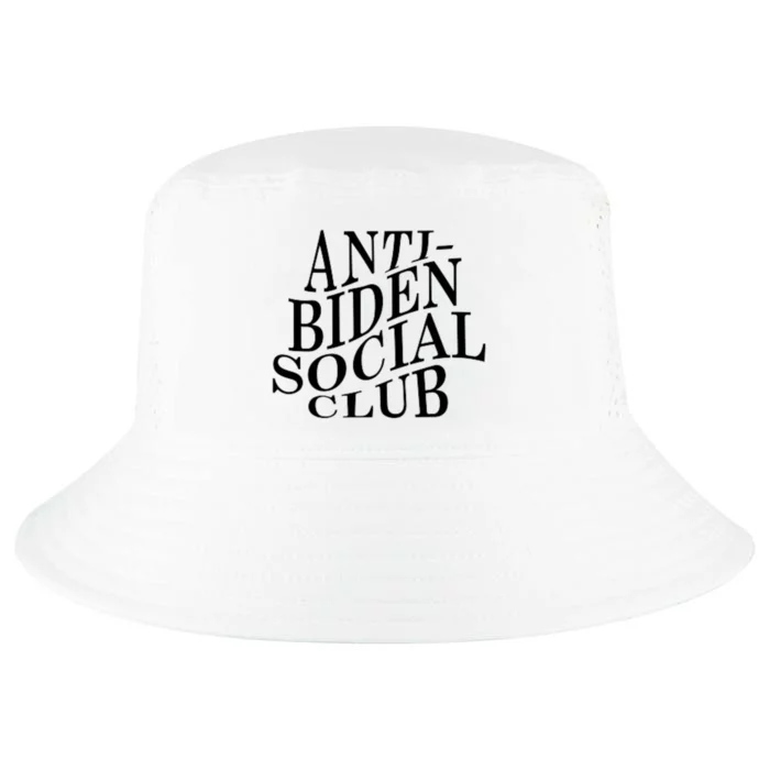 Anti Biden Social Club Cool Comfort Performance Bucket Hat