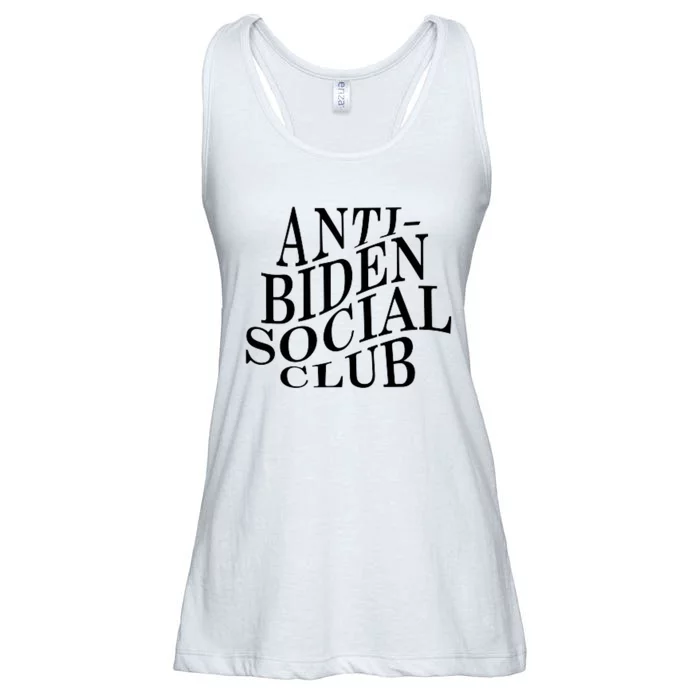 Anti Biden Social Club Ladies Essential Flowy Tank