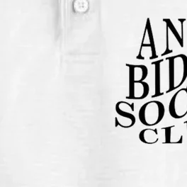 Anti Biden Social Club Dry Zone Grid Performance Polo