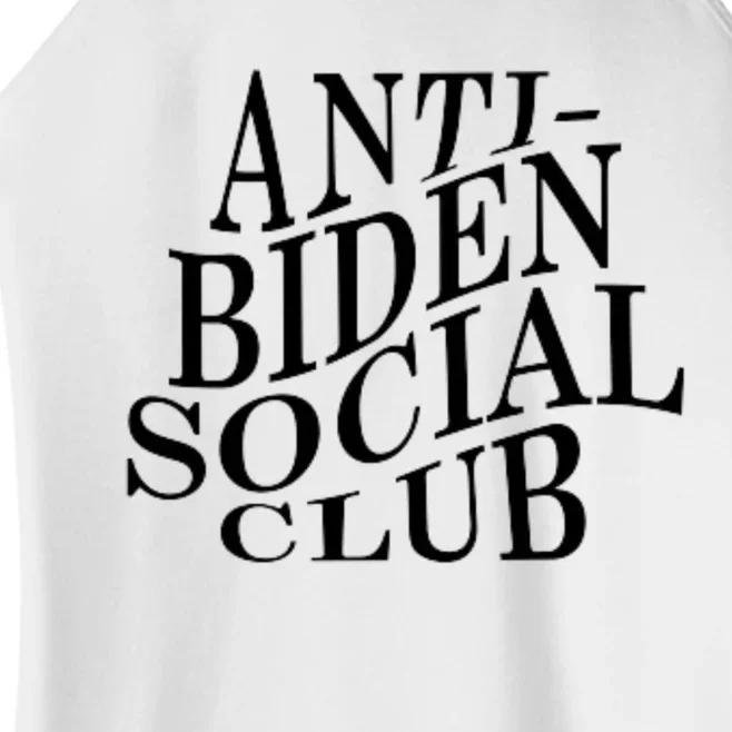 Anti Biden Social Club Women’s Perfect Tri Rocker Tank