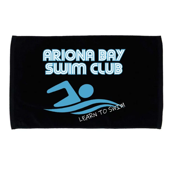 Arizona Bay Swim Club Learn To Swim Team Microfiber Hand Towel