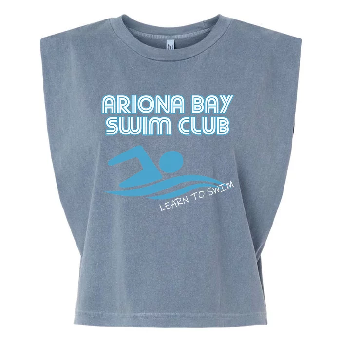 Arizona Bay Swim Club Learn To Swim Team Garment-Dyed Women's Muscle Tee