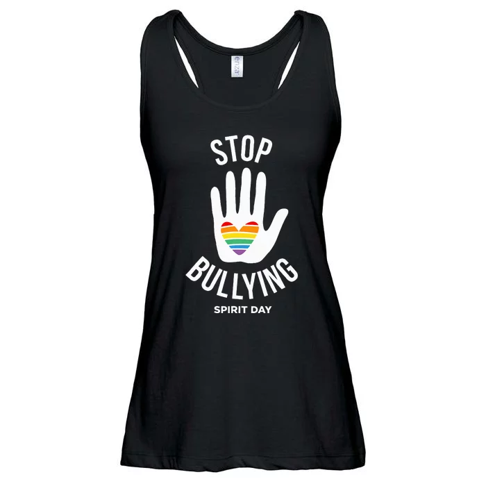 Anti Bullying Stop Bullying Spirit Day Unity Day Ladies Essential Flowy Tank