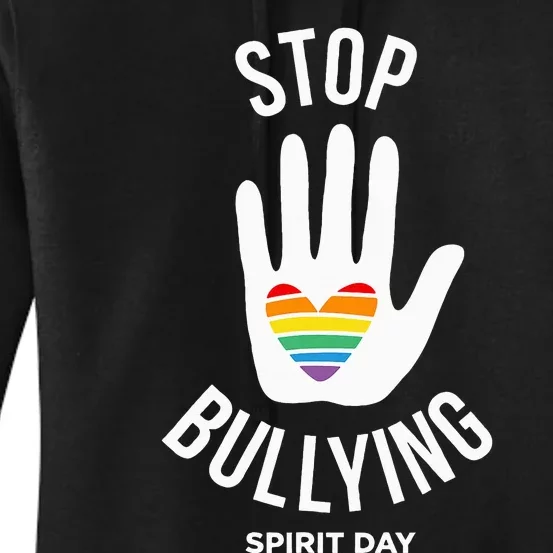 Anti Bullying Stop Bullying Spirit Day Unity Day Women's Pullover Hoodie