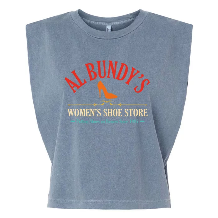 Al BundyS Shoe Store Putting Shoes Vintage Garment-Dyed Women's Muscle Tee