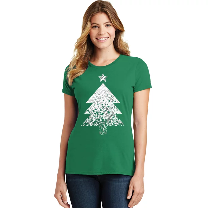 Abstract Big Christmas Tree Women's T-Shirt