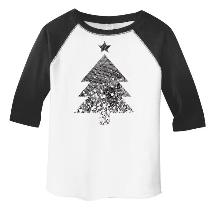 Abstract Big Christmas Tree Toddler Fine Jersey T-Shirt