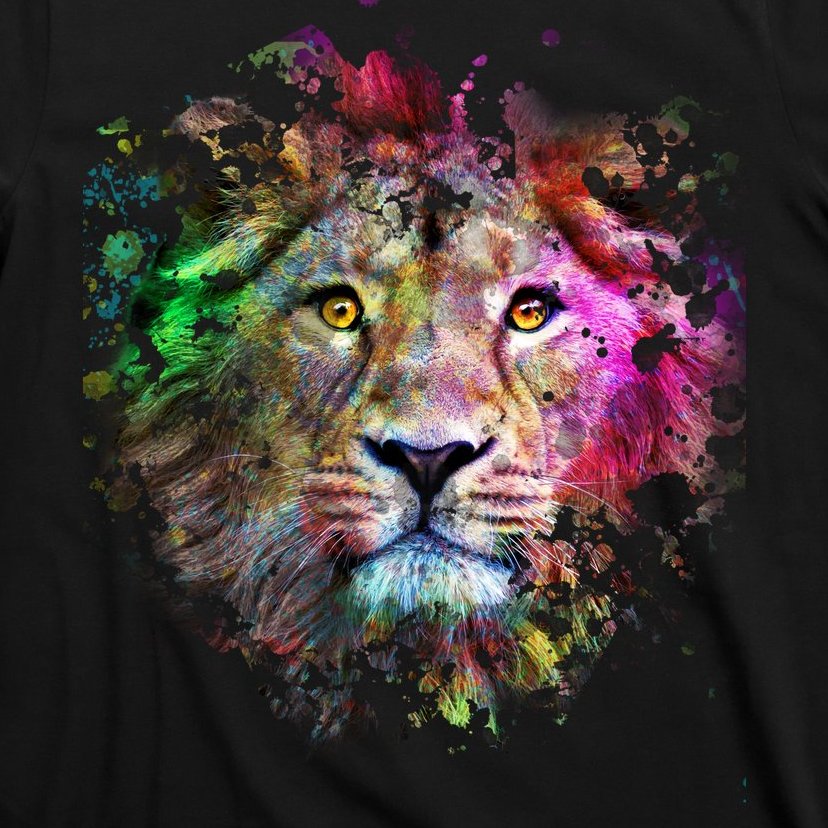 Abstract Lion T-Shirt