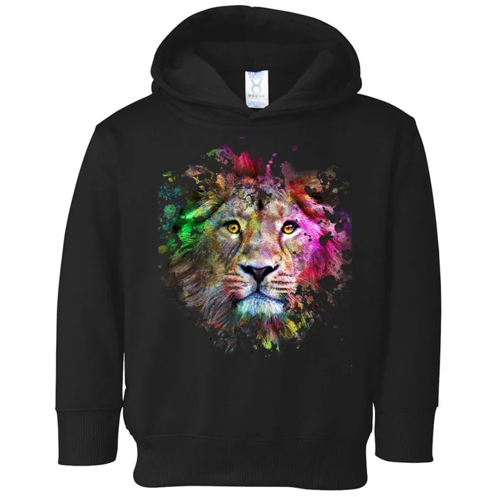 Abstract Lion Toddler Hoodie