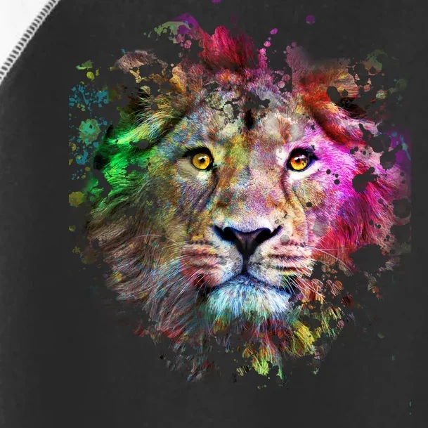 Abstract Lion Toddler Fine Jersey T-Shirt