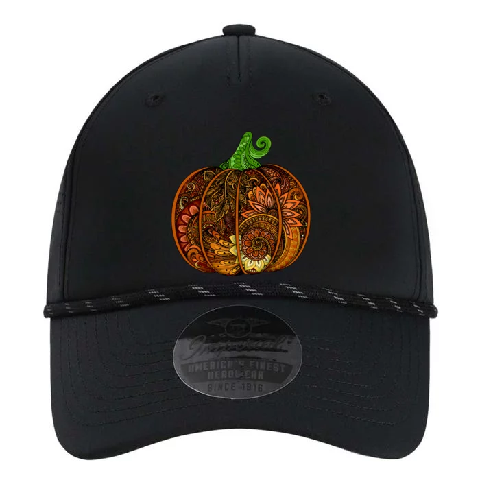 Abstract Pumpkin Thanksgiving Logo Performance The Dyno Cap