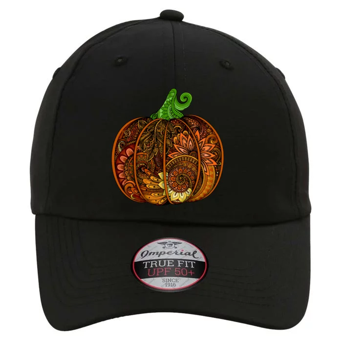 Abstract Pumpkin Thanksgiving Logo The Original Performance Cap