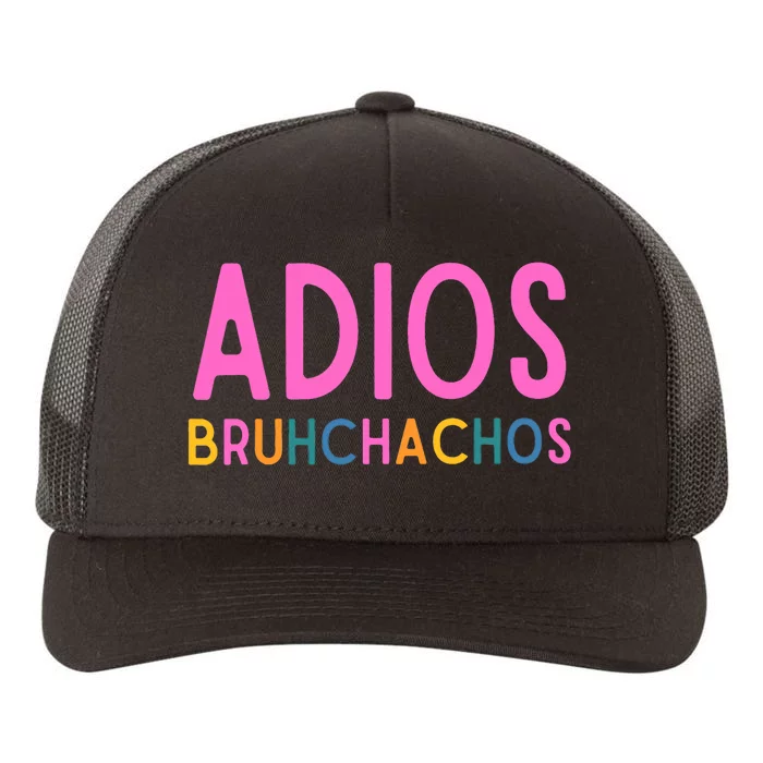 Adios Bruh Teacher Summer Last Day Of School Retirement Yupoong Adult 5-Panel Trucker Hat