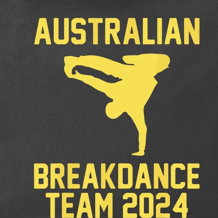 Australian Breakdance Team 2024 Funny Breakdancing Meme 24 Zip Tote Bag