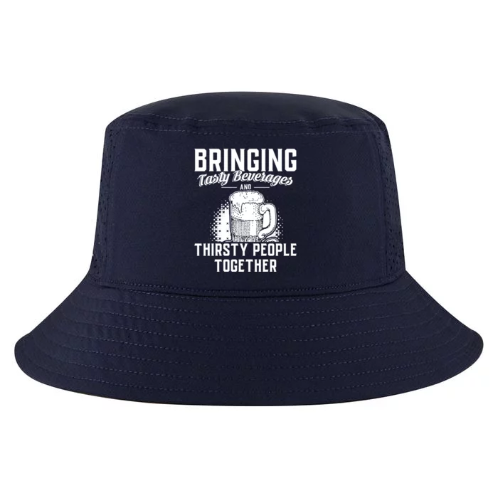 Alcohol Bringing Thirsty People Together Beer Gift Cool Comfort Performance Bucket Hat