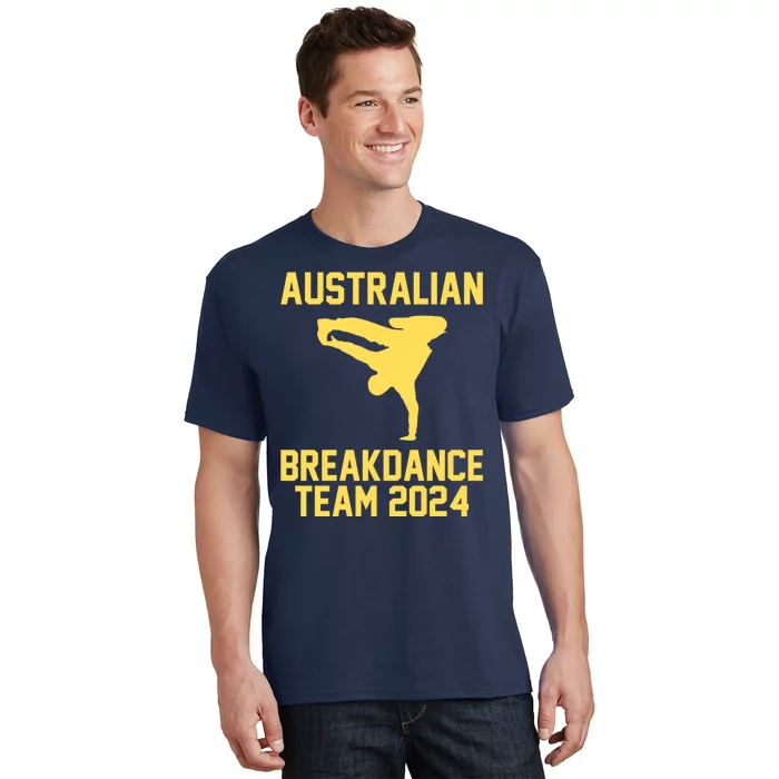 Australian Breakdance Team 2024 Funny Breakdancing Meme 24 T-Shirt