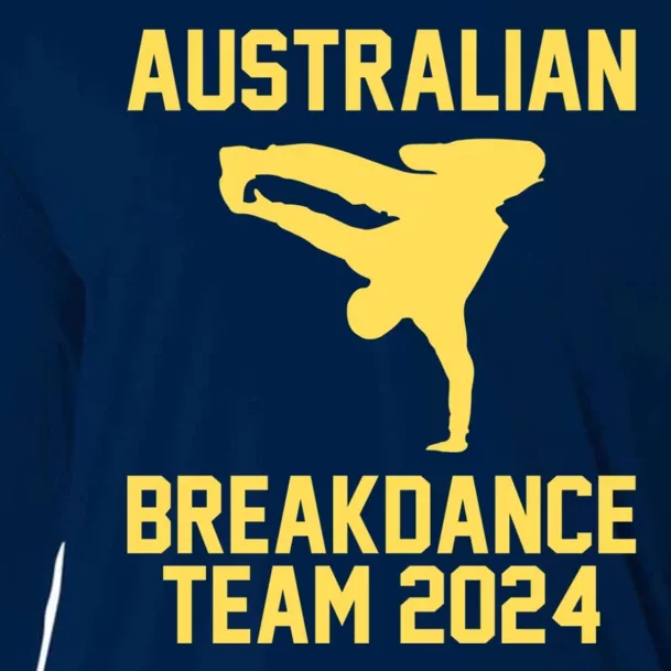 Australian Breakdance Team 2024 Funny Breakdancing Meme 24 Cooling Performance Long Sleeve Crew