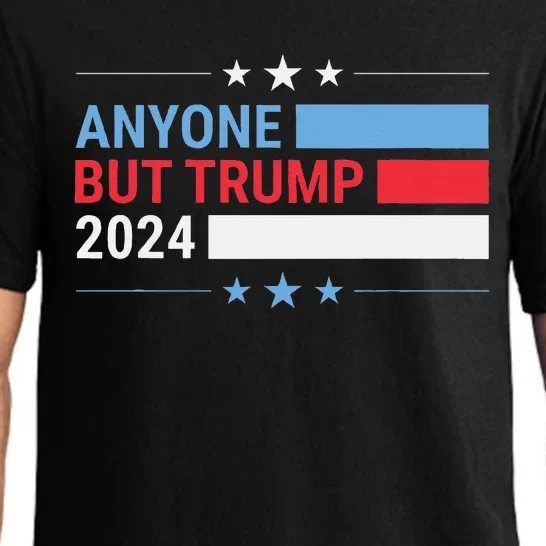 Anyone But Trump 2024 President Election Pajama Set