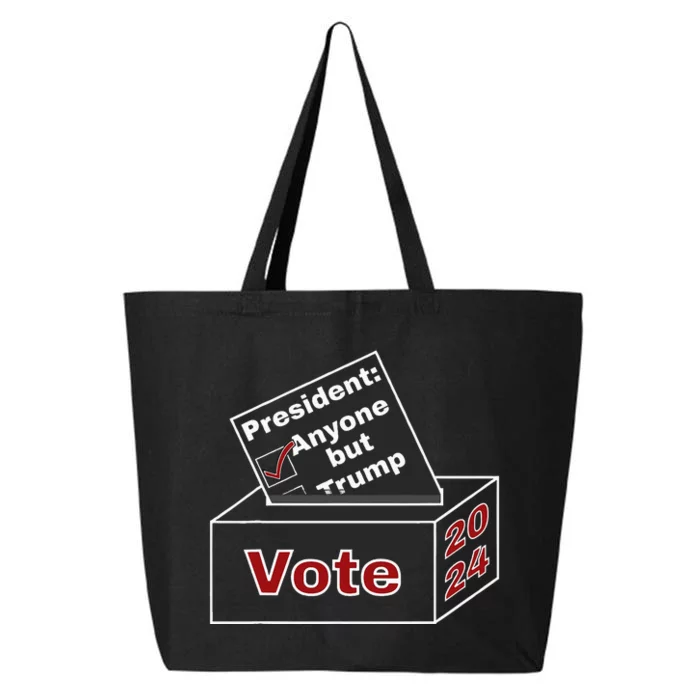 Anyone But Trump 2024 25L Jumbo Tote