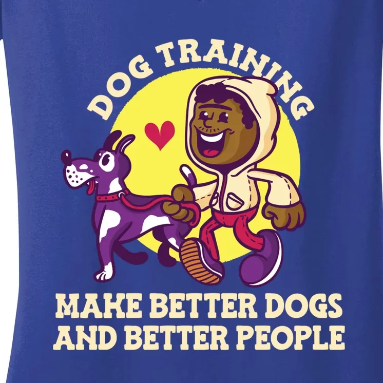 Animal Behaviorist Training Gift Dog Trainer Great Gift Women's V-Neck T-Shirt