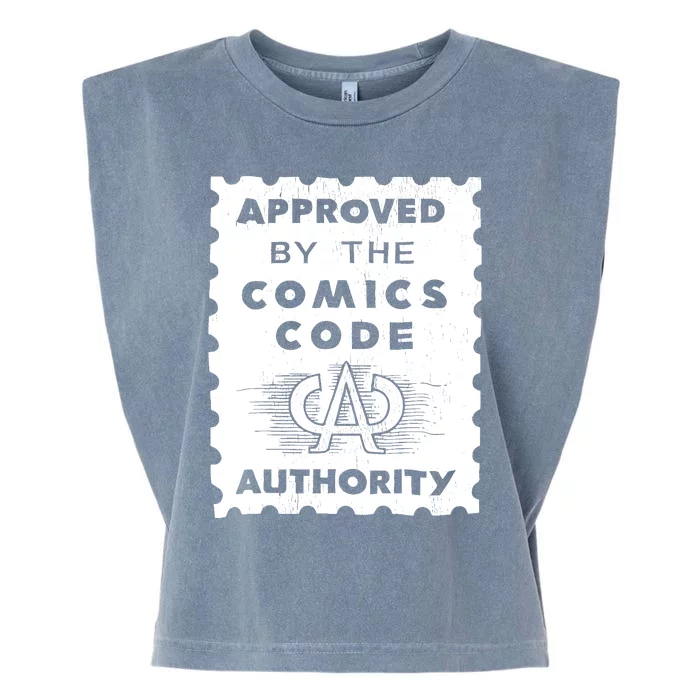 Approved By The Comics Code Authority Garment-Dyed Women's Muscle Tee