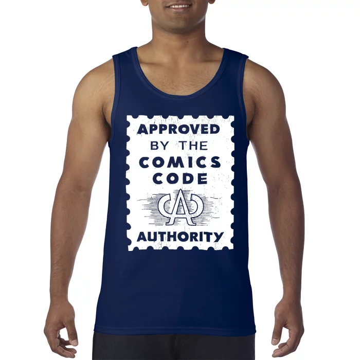 Approved By The Comics Code Authority Tank Top