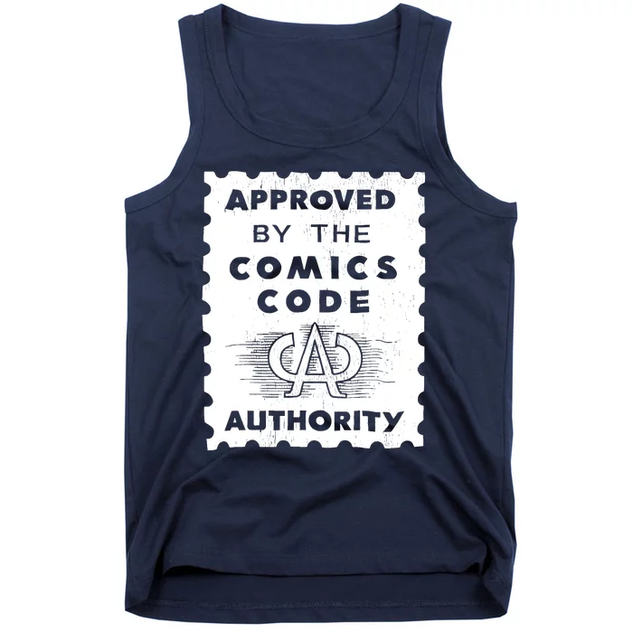 Approved By The Comics Code Authority Tank Top