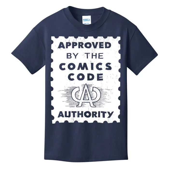 Approved By The Comics Code Authority Kids T-Shirt