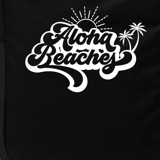 Aloha Beaches Tropical Vacation Impact Tech Backpack