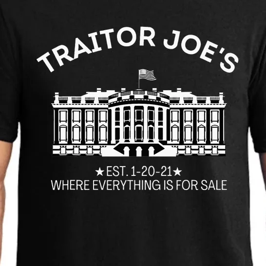 Anti Biden Traitor Joe's Shirt Everything for Sale MAGA Pajama Set