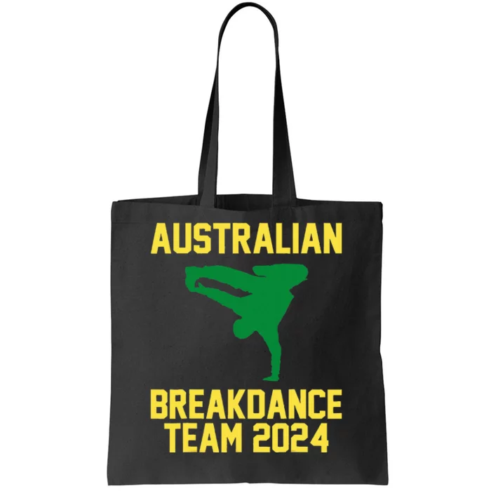 Australian Breakdance Team 2024 Funny Breakdancing Tote Bag