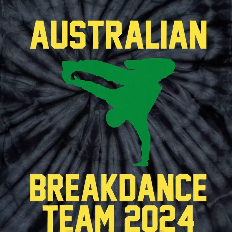 Australian Breakdance Team 2024 Funny Breakdancing Tie-Dye T-Shirt