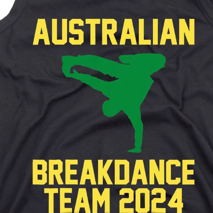 Australian Breakdance Team 2024 Funny Breakdancing Tank Top