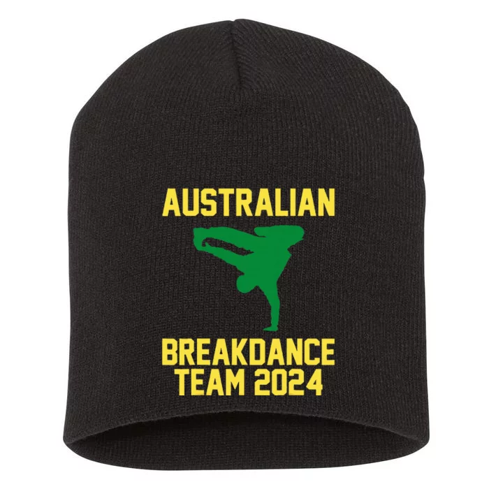 Australian Breakdance Team 2024 Funny Breakdancing Short Acrylic Beanie