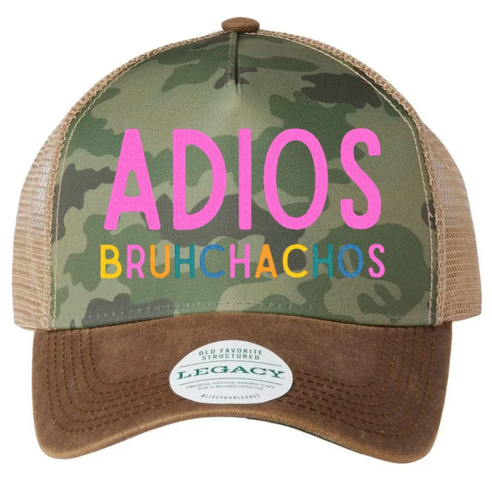 Adios Bruh Teacher Summer Last Day Of School Legacy Tie Dye Trucker Hat