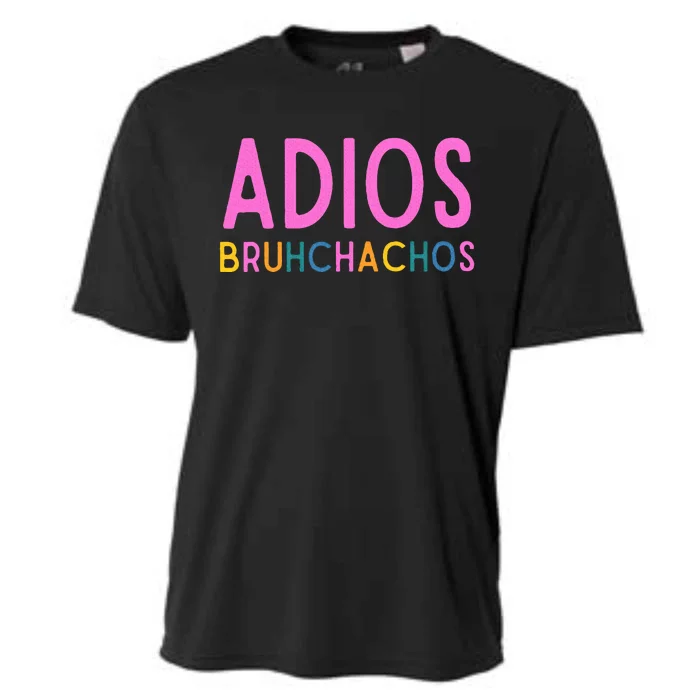 Adios Bruh Teacher Summer Last Day Of School Cooling Performance Crew T-Shirt