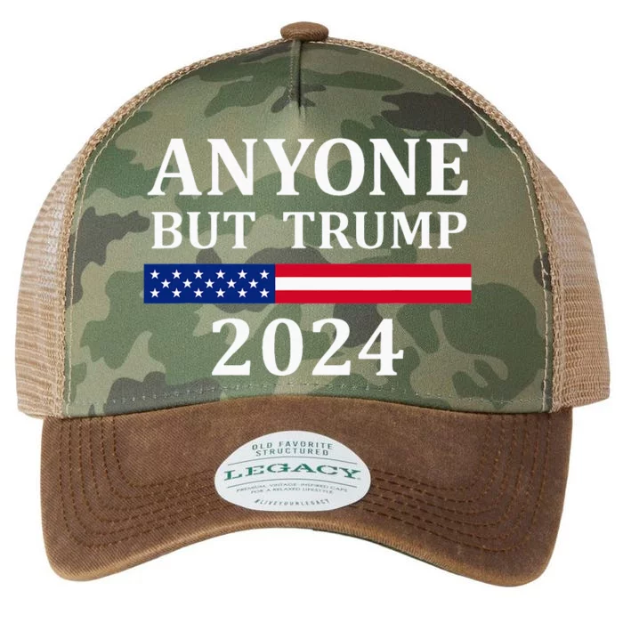 Anyone But Trump 2024 Presidential Campaign Style Legacy Tie Dye Trucker Hat