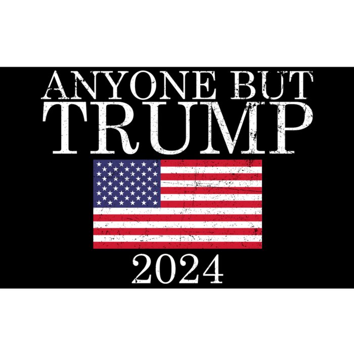 Anyone But Trump 2024 Presidential Campaign Sty Bumper Sticker