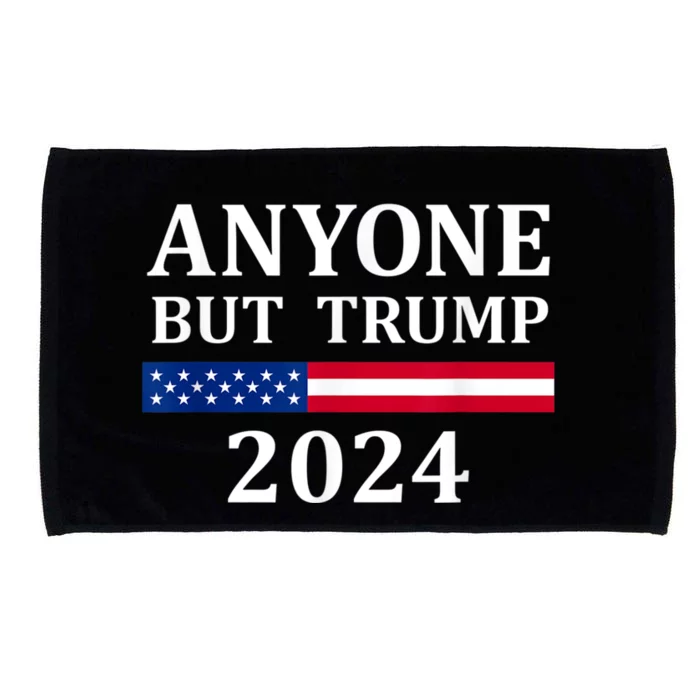 Anyone But Trump 2024 Presidential Campaign Style Microfiber Hand Towel